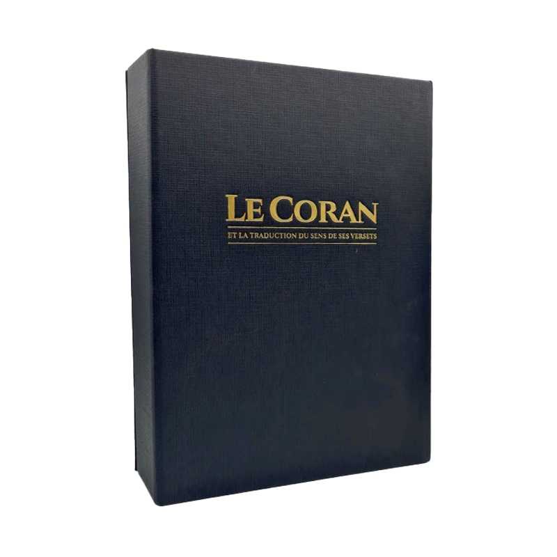Le Coran et la traduction du sens de ses versets (Français/Arabe) - Coffret + Sac Moyen et Grand Format - Editions Tawbah Tawbah Coran Grande 9782916457413 Librairie Musulmane Al-imen