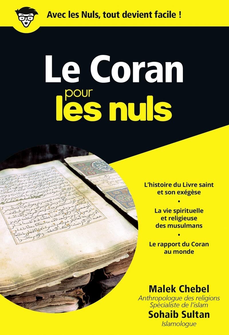 Le coran poche pour les nuls par Malek Chebel et Sohaib Sultan First Livre > Islam ‎ 9782754039833 Librairie Musulmane Al-imen