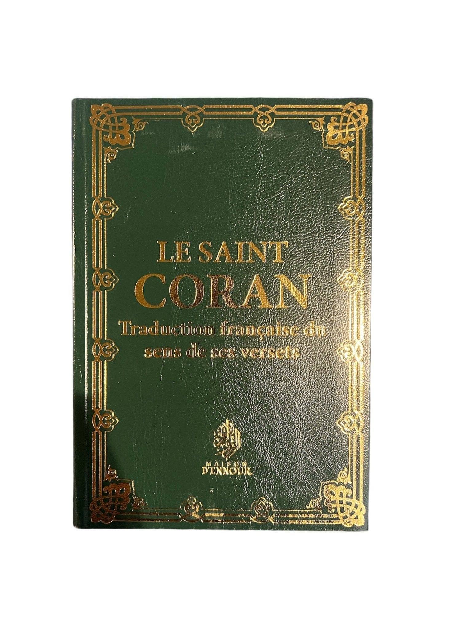 Le Coran traduction française du sens de ses versets (FR) Maison Ennour 14x20cm Maison d'Ennour Coran Vert 9782752403605 Librairie Musulmane Al-imen