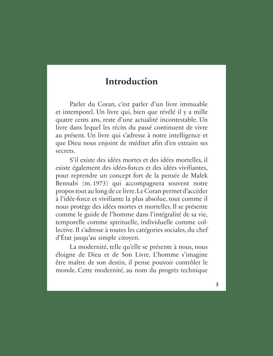 Le Coran : un guide pour penser et agir - Thomas Sibille - Héritage - Al-Bayyinah Al-Bayyinah Livre sur le Coran Tafsir 9782493295194 Librairie Musulmane Al-imen