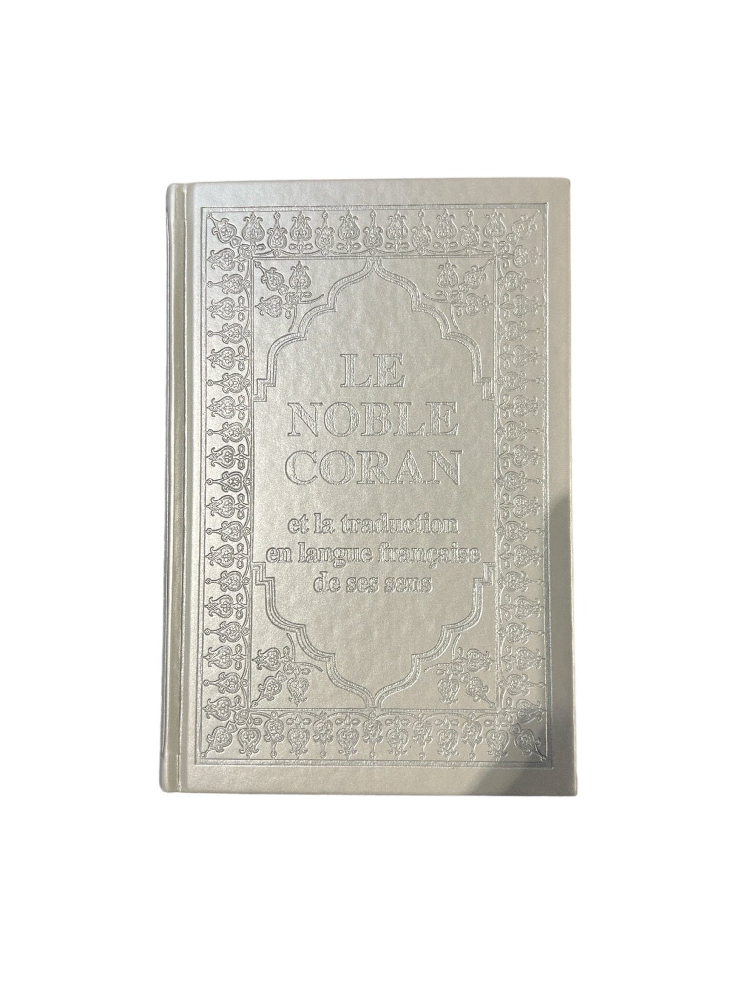 Le Noble Coran et la traduction en langue française de ses sens - bilingue arabe-français - Couverture rigide similicuir marron avec dorure Ibn Hazm Coran Argenté 5430000017008 Librairie Musulmane Al-imen
