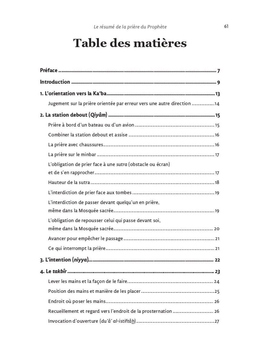 Le résumé de la prière du Prophète Avec illustrations par Muhammad Nâsir al-Dîn al-Albânî - Editions Al-Hadîth Al-Hadîth Livre > Islam 9782875453921 Librairie Musulmane Al-imen