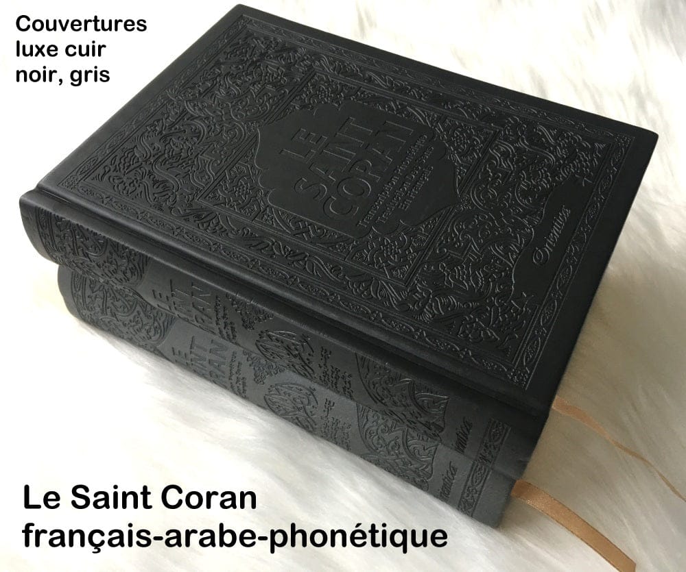 Le Saint Coran Arabe / Français / Phonétique — Traduction officielle Roi Fahd | Orientica | Couverture Noir Orientica Coran / Qur'an > Arabe Français Phonétique 9782356352491 Librairie Musulmane Al-imen