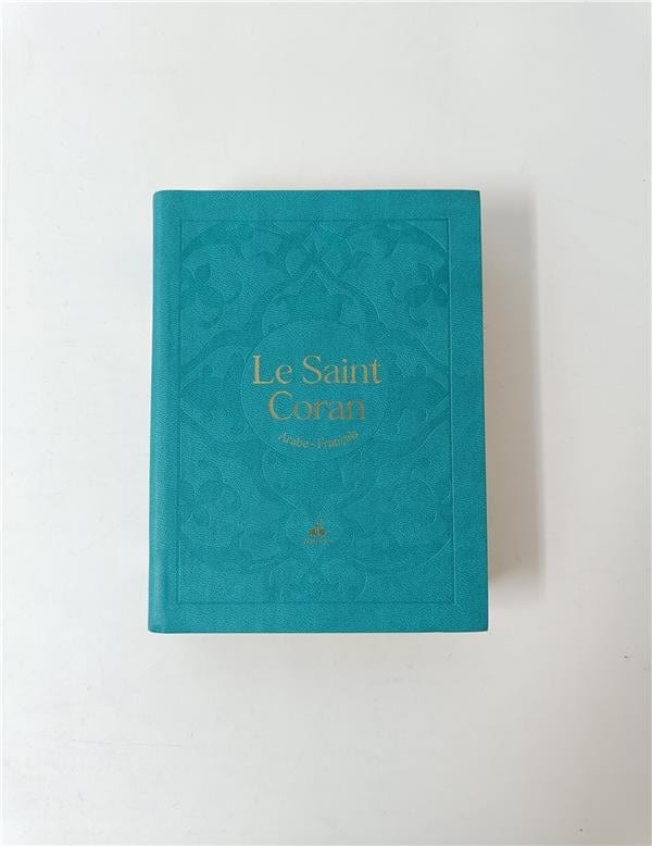Le Saint Coran Bilingue (Arabe - Français) - Poche (Pages Dorées) (Éditions Al Bouraq) Al Bouraq Coran Vert Clair 9791022509992 Librairie Musulmane Al-imen