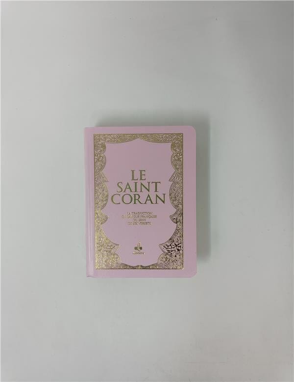 Le Saint Coran et la traduction en langue française du sens de ses versets (Poche) Al Bouraq Coran Rose Clair 9791022508070 Librairie Musulmane Al-imen