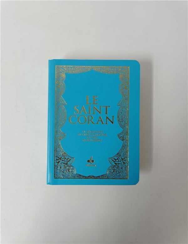 Le Saint Coran et la traduction en langue française du sens de ses versets (Poche) Al Bouraq Coran Turquoise 9791022510721 Librairie Musulmane Al-imen