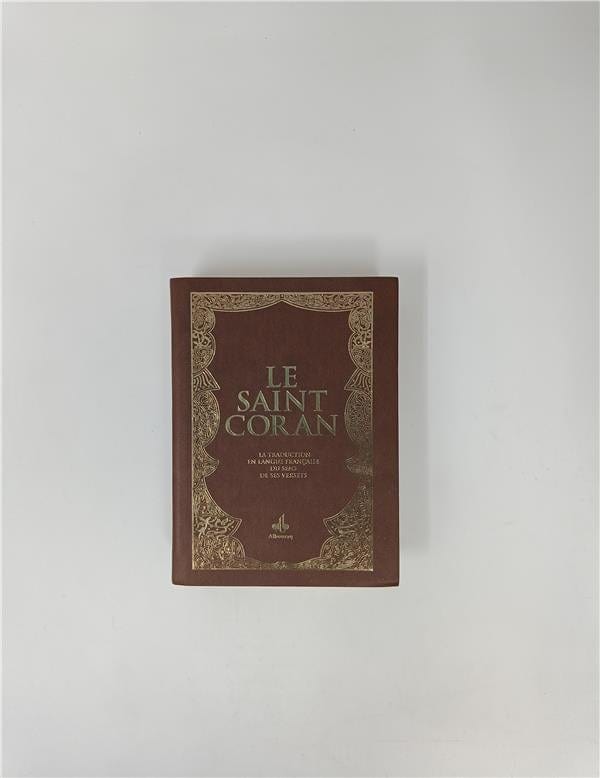 Le Saint Coran et la traduction en langue française du sens de ses versets (Poche) (Pages avec Tranche Dorée) Al Bouraq Coran Marron 9791022510752 Librairie Musulmane Al-imen