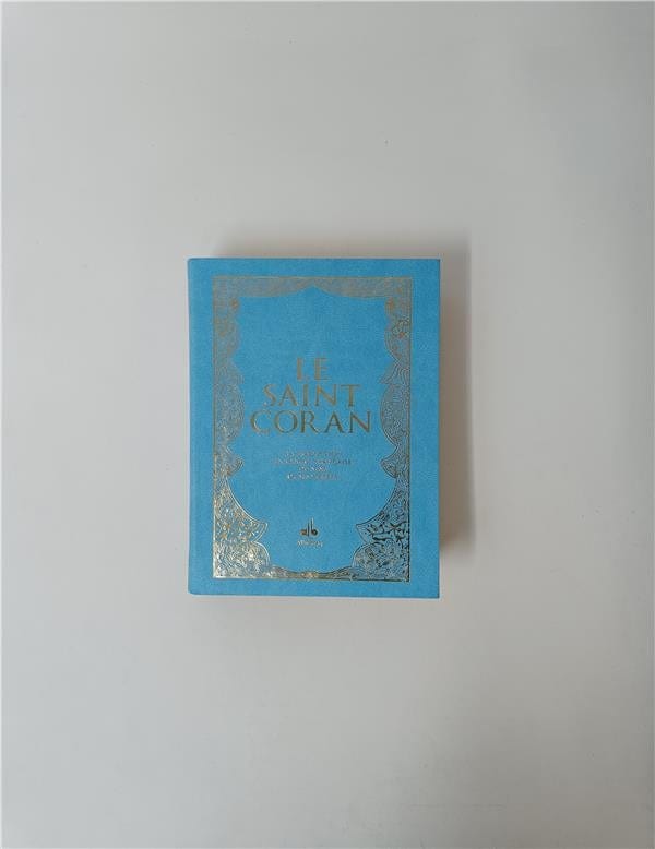 Le Saint Coran et la traduction en langue française du sens de ses versets (Poche) (Pages avec Tranche Dorée) Al Bouraq Coran Turquoise 9791022508438 Librairie Musulmane Al-imen
