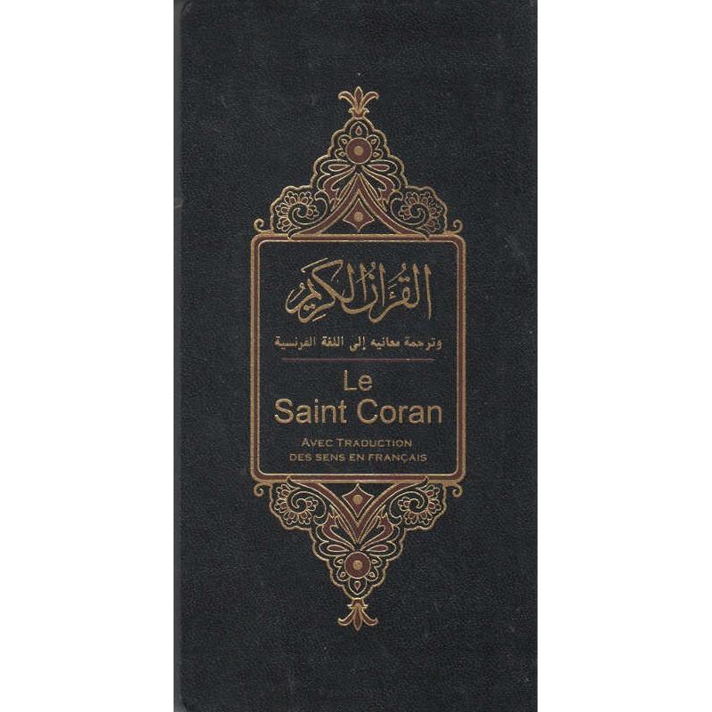 Le saint coran (Format Poche long) avec traduction des sens en Français par Muhammad Hamidullah, Coran Hafs , (Arabe-Français) Sana Livre Saint Coran Arabe Français Hafs 3700495411349 Librairie Musulmane Al-imen