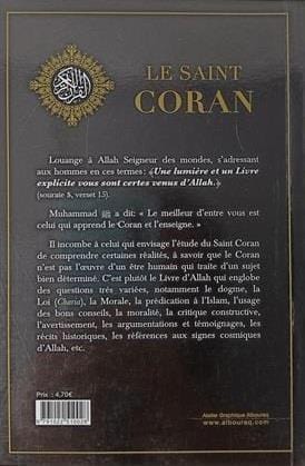 Le Saint Coran : Traduction de référence (Al Bouraq) Al Bouraq Livre > Islam Librairie Musulmane Al-imen