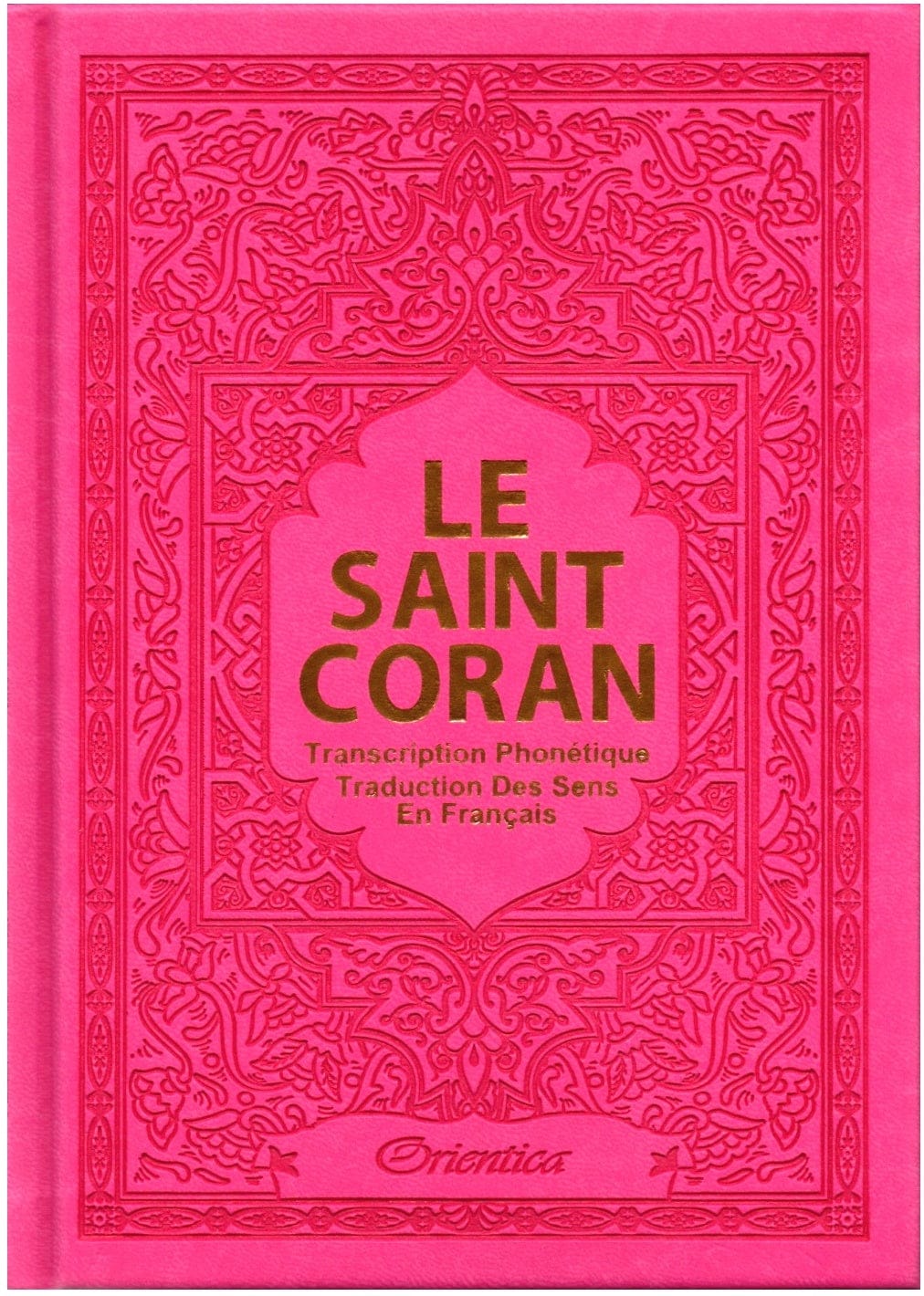 Le Saint Coran — Transcription Phonétique & Traduction Française | Édition Luxe Cuir Vert | Orientica Orientica Coran / Qur'an > Arabe Français Phonétique 5430000361965 Librairie Musulmane Al-imen