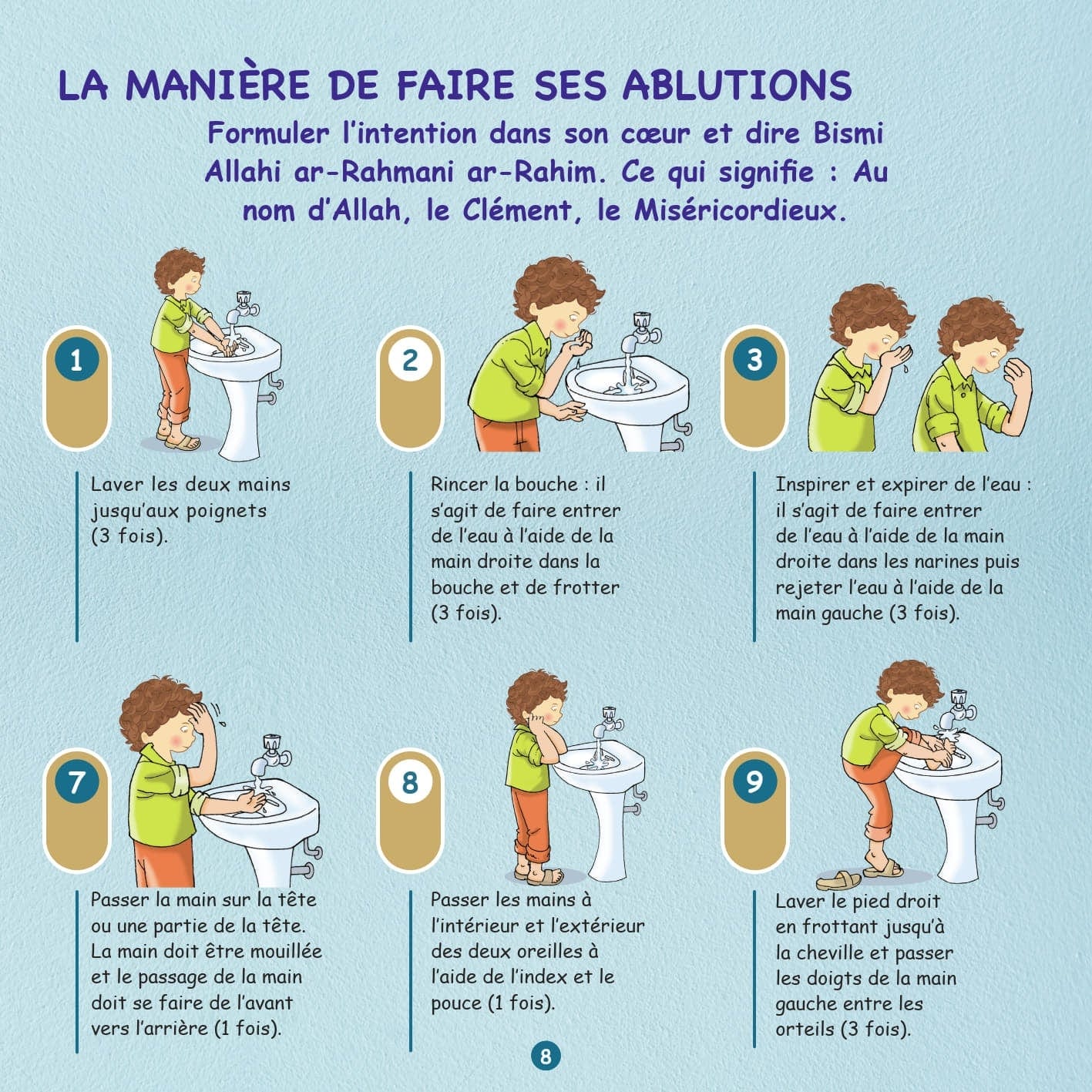 Les Ablutions et La Prière, Étape Par Étape pour Garçon Digital Future Livres > Islam > Prière (Salat) 9782931043226 Librairie Musulmane Al-imen