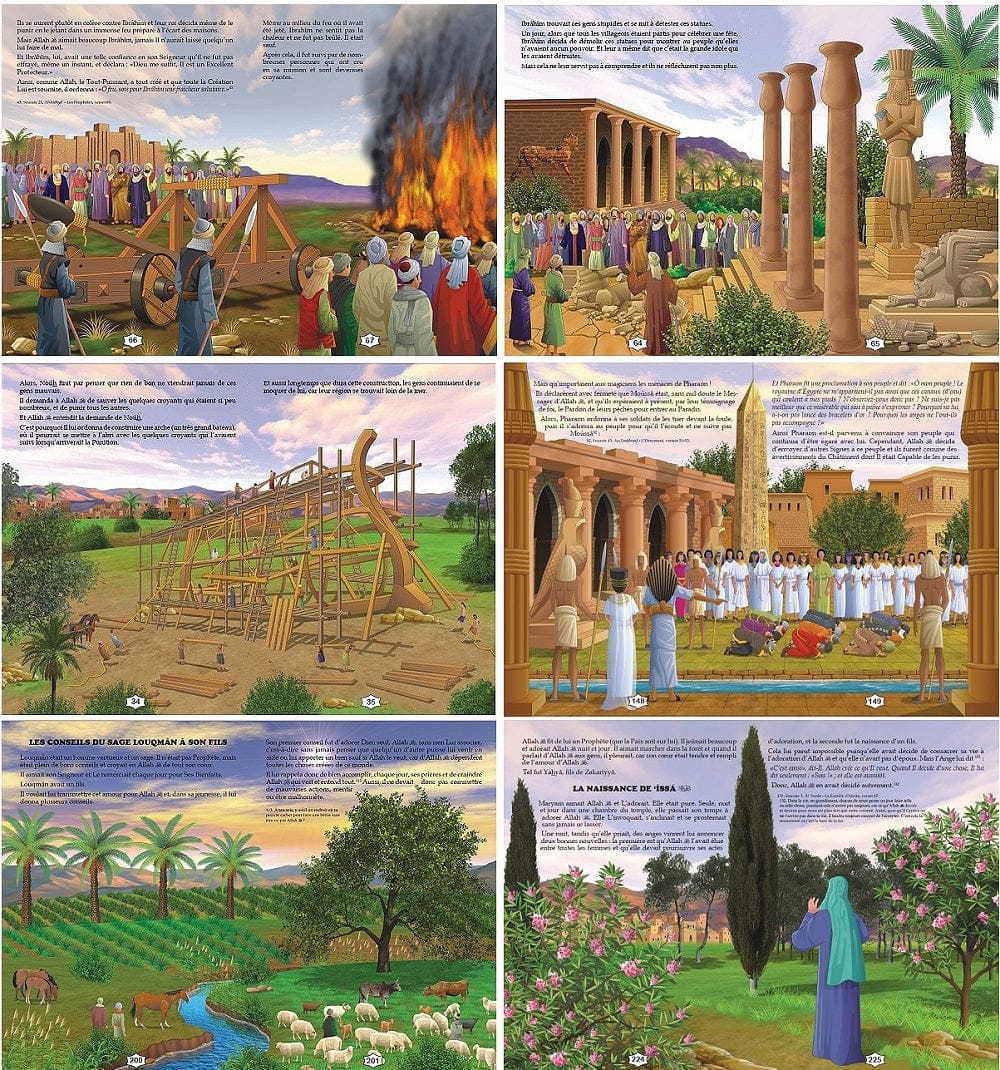 Les Histoires des Prophètes Racontées aux Enfants — Orientica | Grand Livre Illustré Islam (Couverture Cartonnée de Luxe) Orientica Livre Islam Enfant 9782356351371 Librairie Musulmane Al-imen