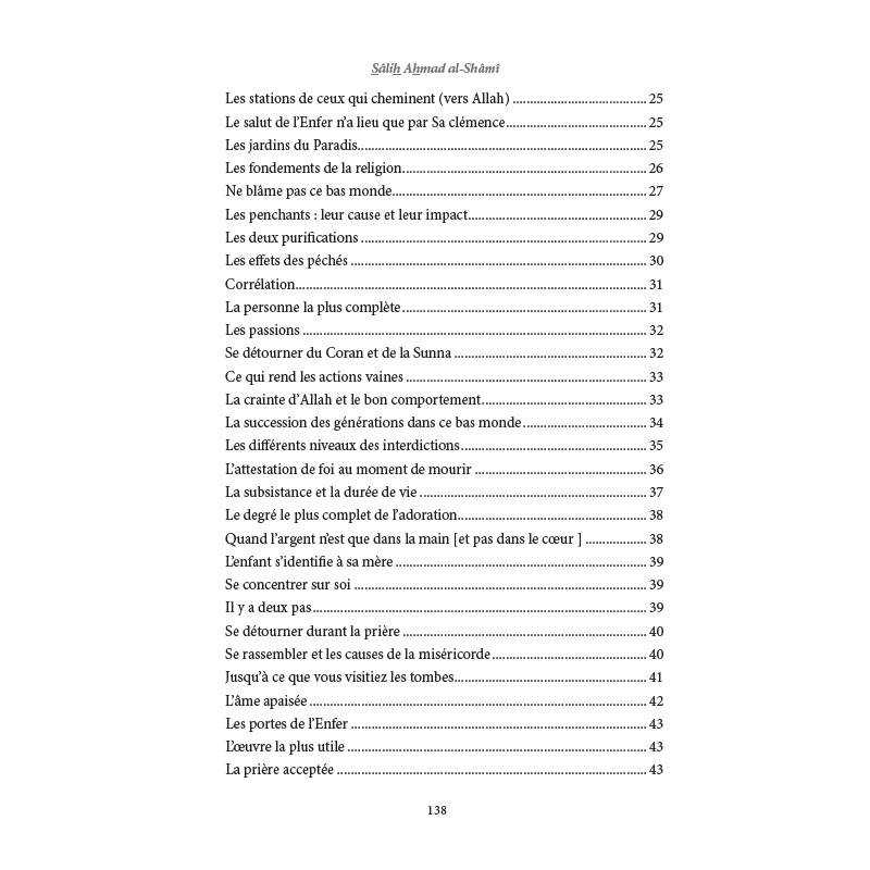 Les plus belles citations spirituelles d'Ibn Al-Qayyim Al-Hadîth Livre > Islam > Foi et Spiritualité 9782875452290 Librairie Musulmane Al-imen