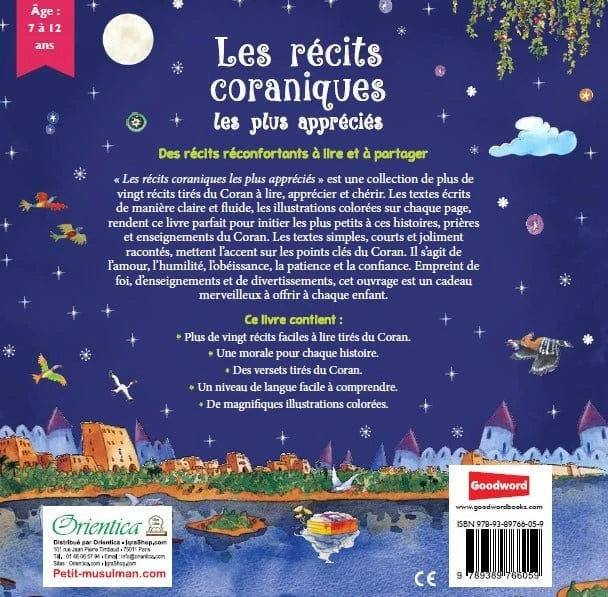 Les récits coraniques pour enfants - Un trésor Inestimable (de 7 à 12 ans) Orientica Livre Islam Enfant 9789389766059 Librairie Musulmane Al-imen