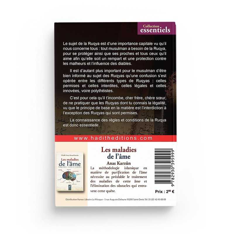 Les règles de la ruqya - Cheikh Sâlîh Al-Shaykh - Editions Al hadith Al-Hadîth Livre > Islam > Foi et Spiritualité 9782930395999 Librairie Musulmane Al-imen