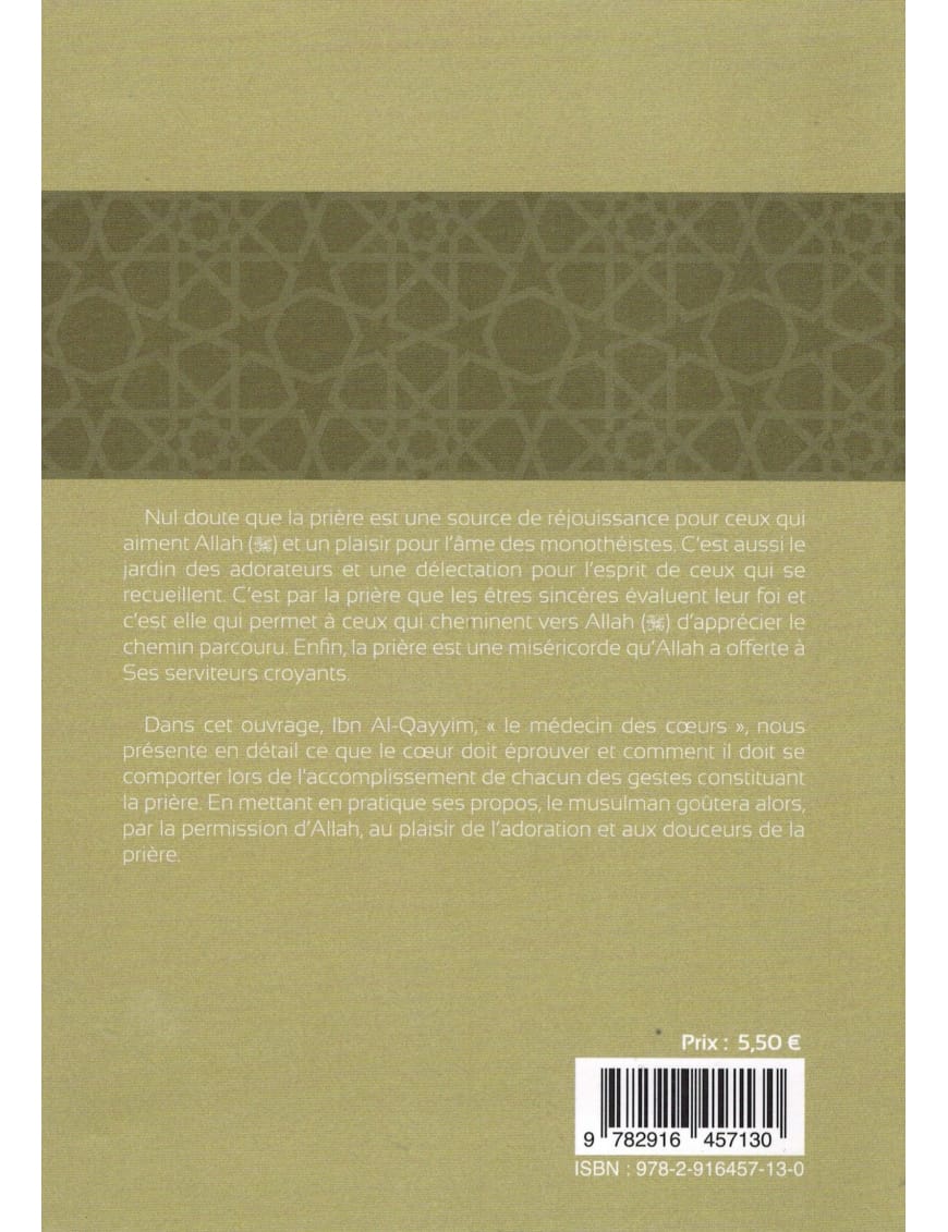 Les secrets de la prière - Ibn Qayyim - Tawbah - Sana Sana Livre > Islam 9782356330468 Librairie Musulmane Al-imen