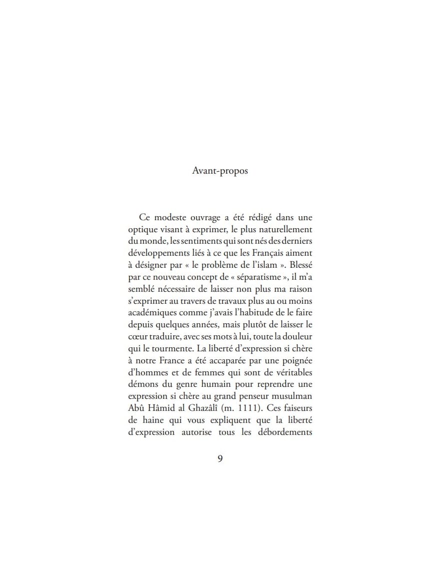 Les Séparatistes - Lyess Chacal - Oryms - Éditions Oryms Oryms Livre > Islam > Essai 9782956430797 Librairie Musulmane Al-imen