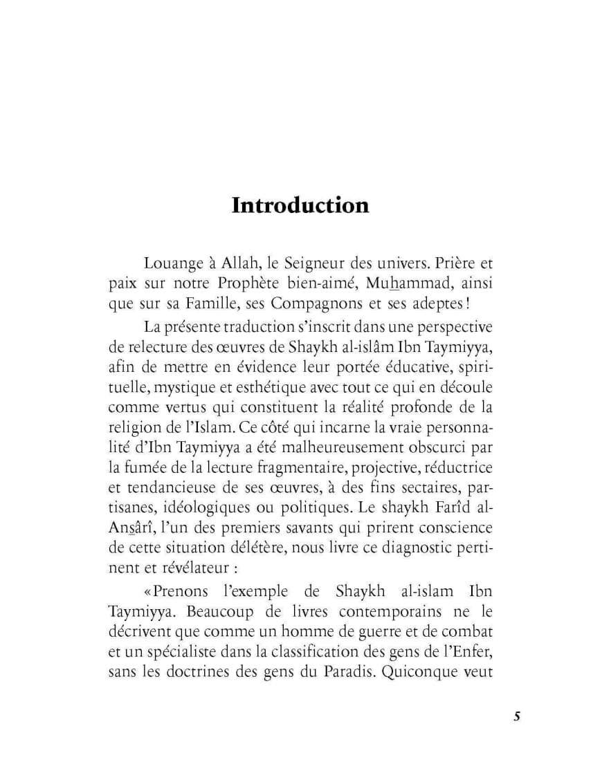 Les voies du cheminement spirituel - Ibn Taymiyyah - Al Bayyinah Al-Bayyinah Livre > Islam 9782902526147 Librairie Musulmane Al-imen