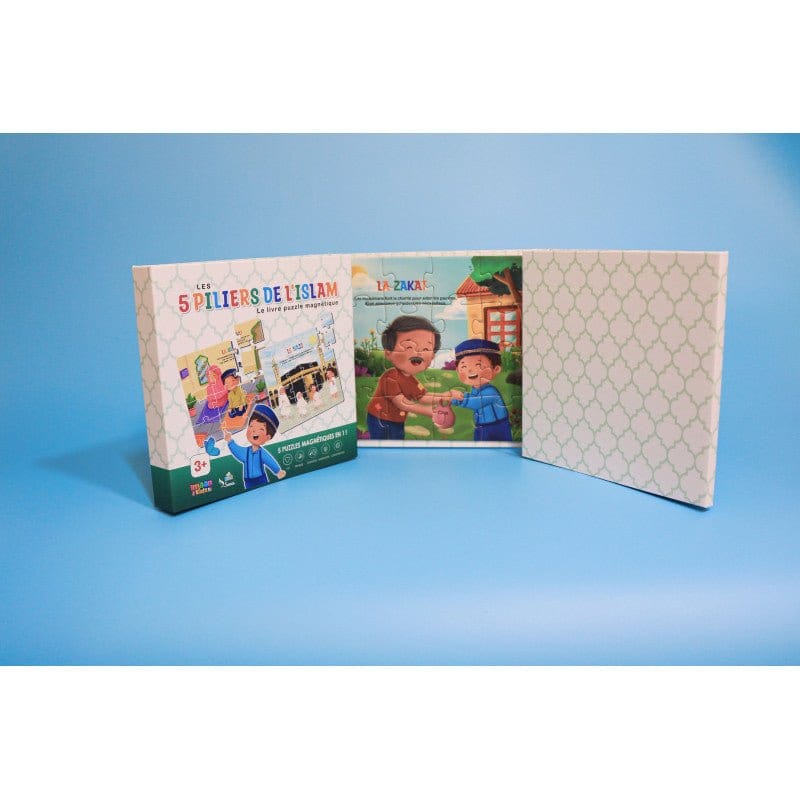Livre Puzzle Magnétique : Les 5 Piliers de l'Islam (5 Puzzles Magnétiques en 1) Sana Jeu Islam 9782356337009 Librairie Musulmane Al-imen