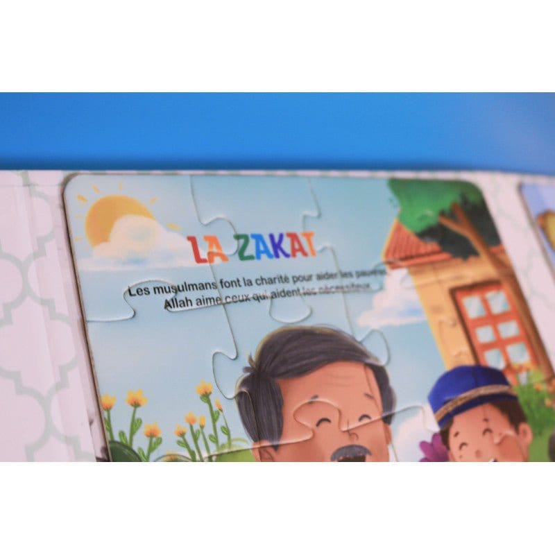 Livre Puzzle Magnétique : Les 5 Piliers de l'Islam (5 Puzzles Magnétiques en 1) Sana Jeu Islam 9782356337009 Librairie Musulmane Al-imen