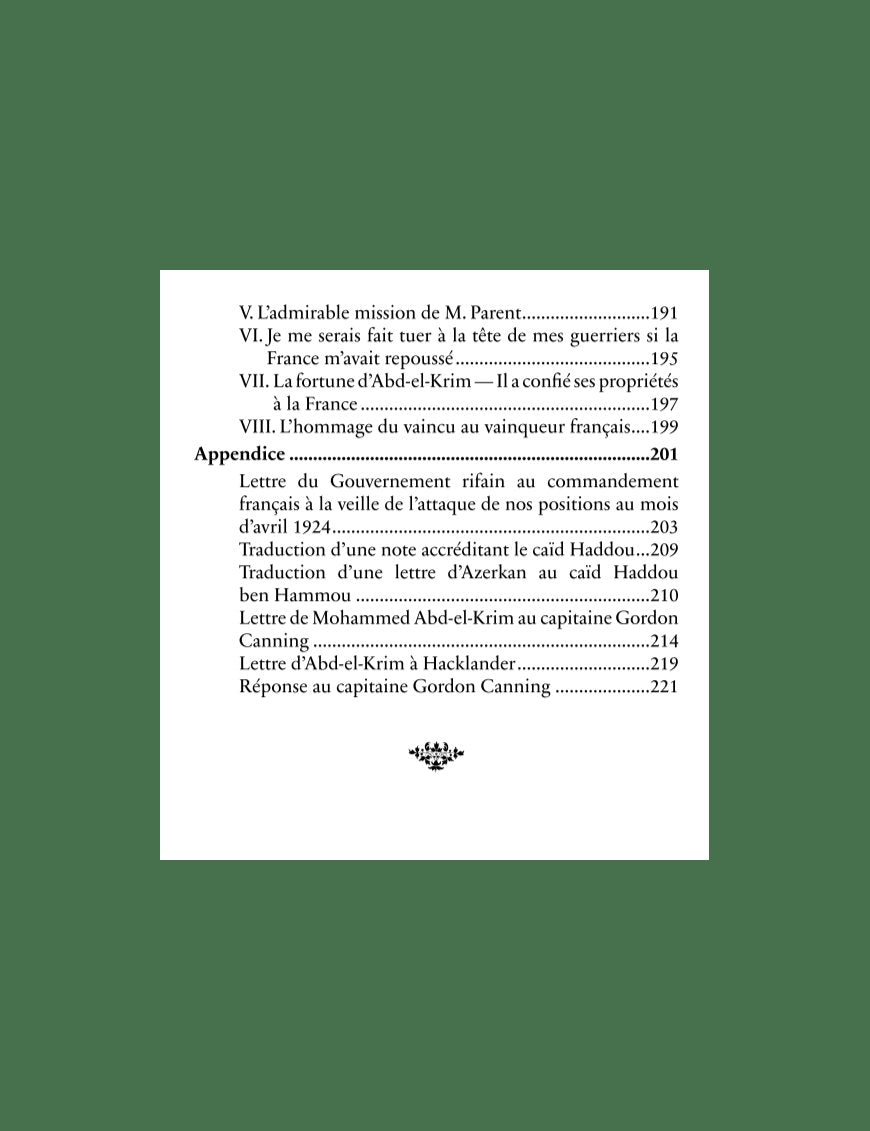 Mémoires d'Abd-el-Krim Khattabi - Héritage - Al-Bayyinah Al-Bayyinah Livre > Islam > Histoire du monde arabo-musulman 9782493295453 Librairie Musulmane Al-imen