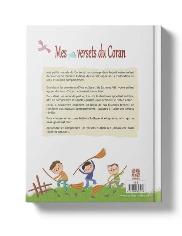 Mes petits versets du Coran Tawhid Livre Islam Enfant 9782848623979 Librairie Musulmane Al-imen