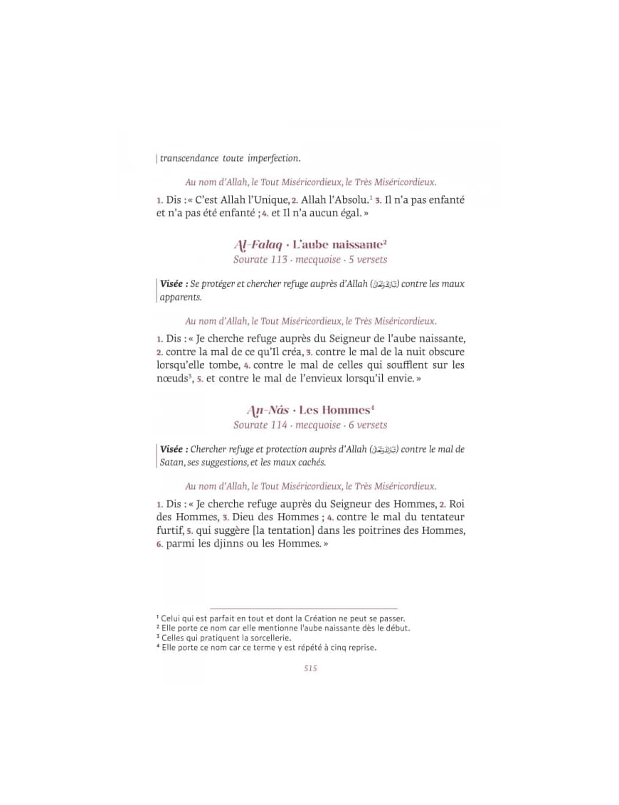 Mon Coran en français expliqué, tafsir - couleur blanc (Rigide) - Al Imam Al Imam Livres > Islam > Coran 4444636702367 Librairie Musulmane Al-imen