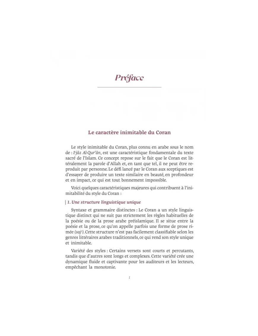 Mon Coran en français expliqué, tafsir - couleur blanc (Rigide) - Al Imam Al Imam Livres > Islam > Coran 4444636702367 Librairie Musulmane Al-imen
