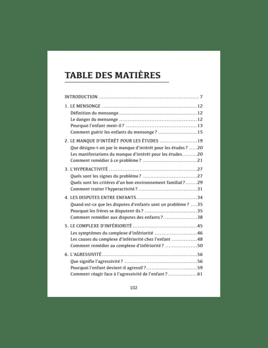 Mon enfant a besoin d'aide ! Solutions aux 10 problèmes les plus courants - Dr 'Abd al-Karîm Bakkâr - Editions Al-Hadîth Al-Hadîth Livre Islam Mariage 9782356354211 Librairie Musulmane Al-imen