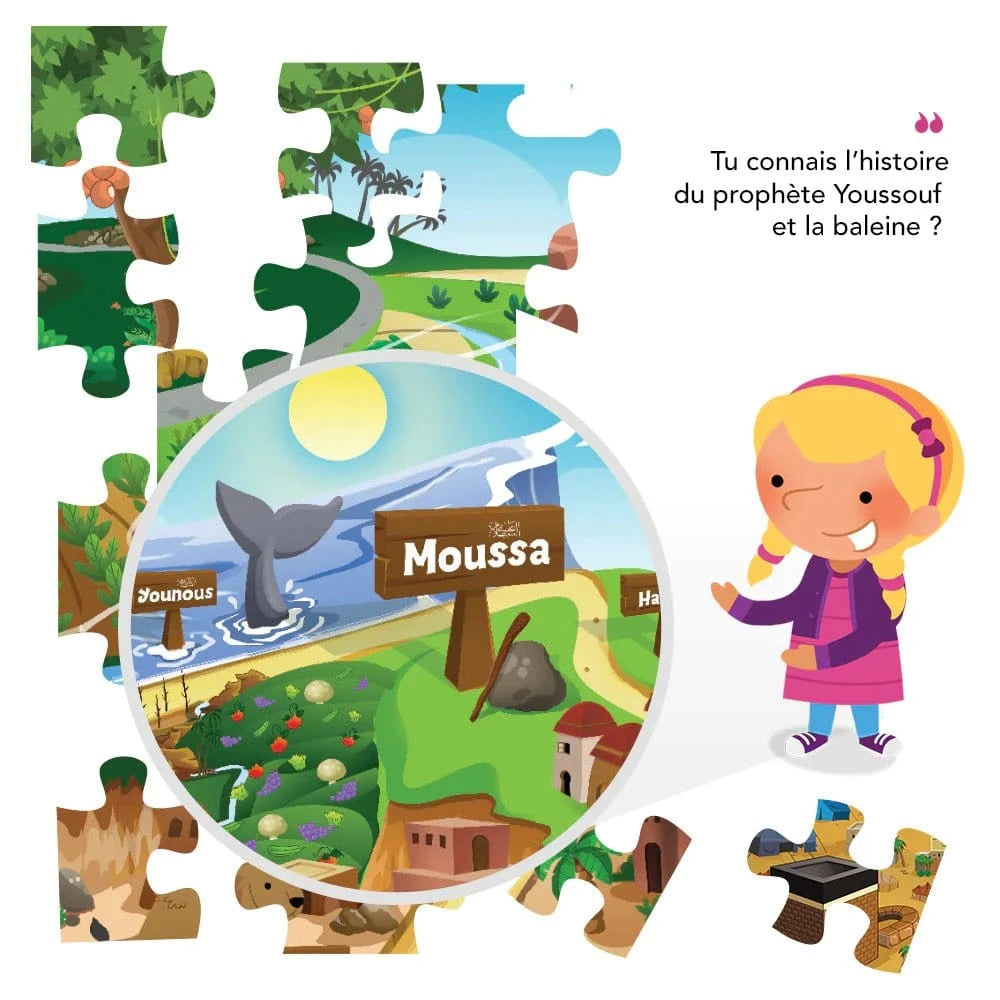 Puzzle : Voyage au pays des Prophètes Learning Roots Jeu Islam 9781914211157 Librairie Musulmane Al-imen
