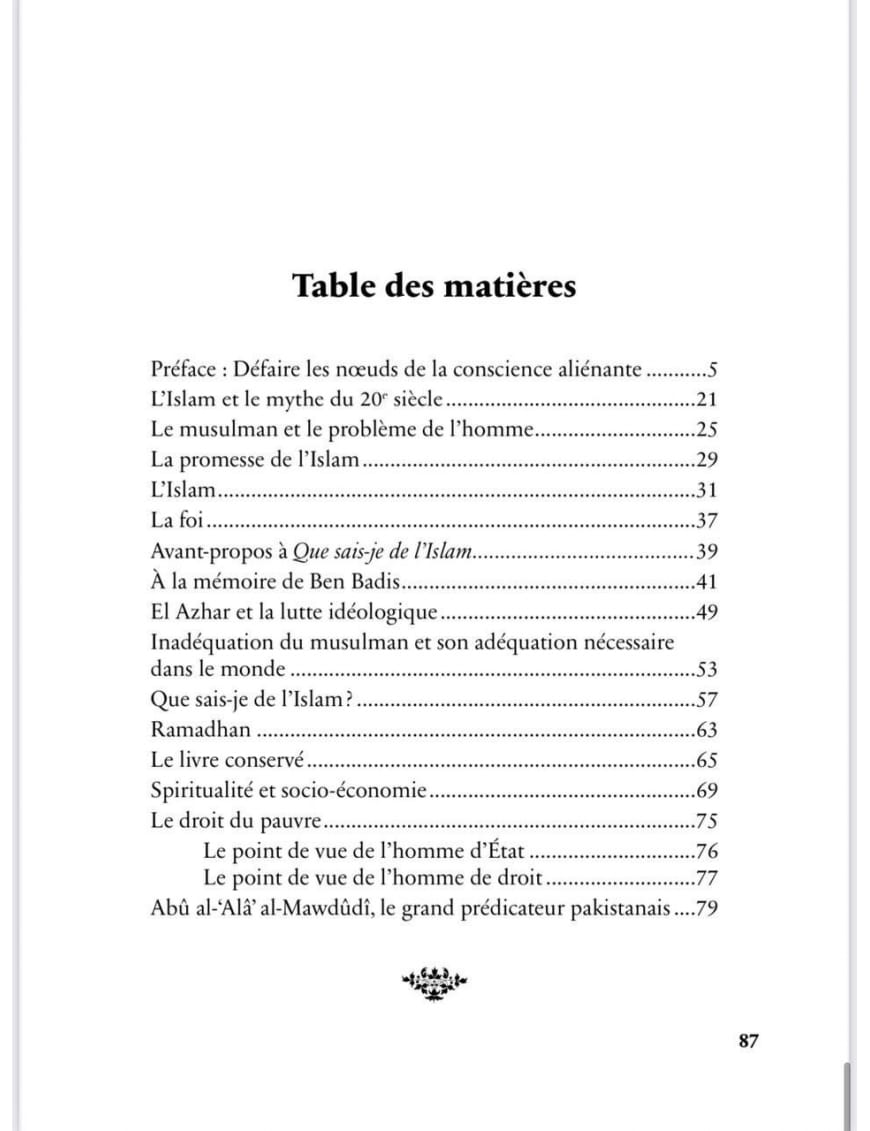 Que sais-je de l'Islam - Malek Bennabi - Éditions Héritage - Al-Bayyinah Al-Bayyinah Livres > Islam > Introduction ou Nouveau Converti 9782493295361 Librairie Musulmane Al-imen