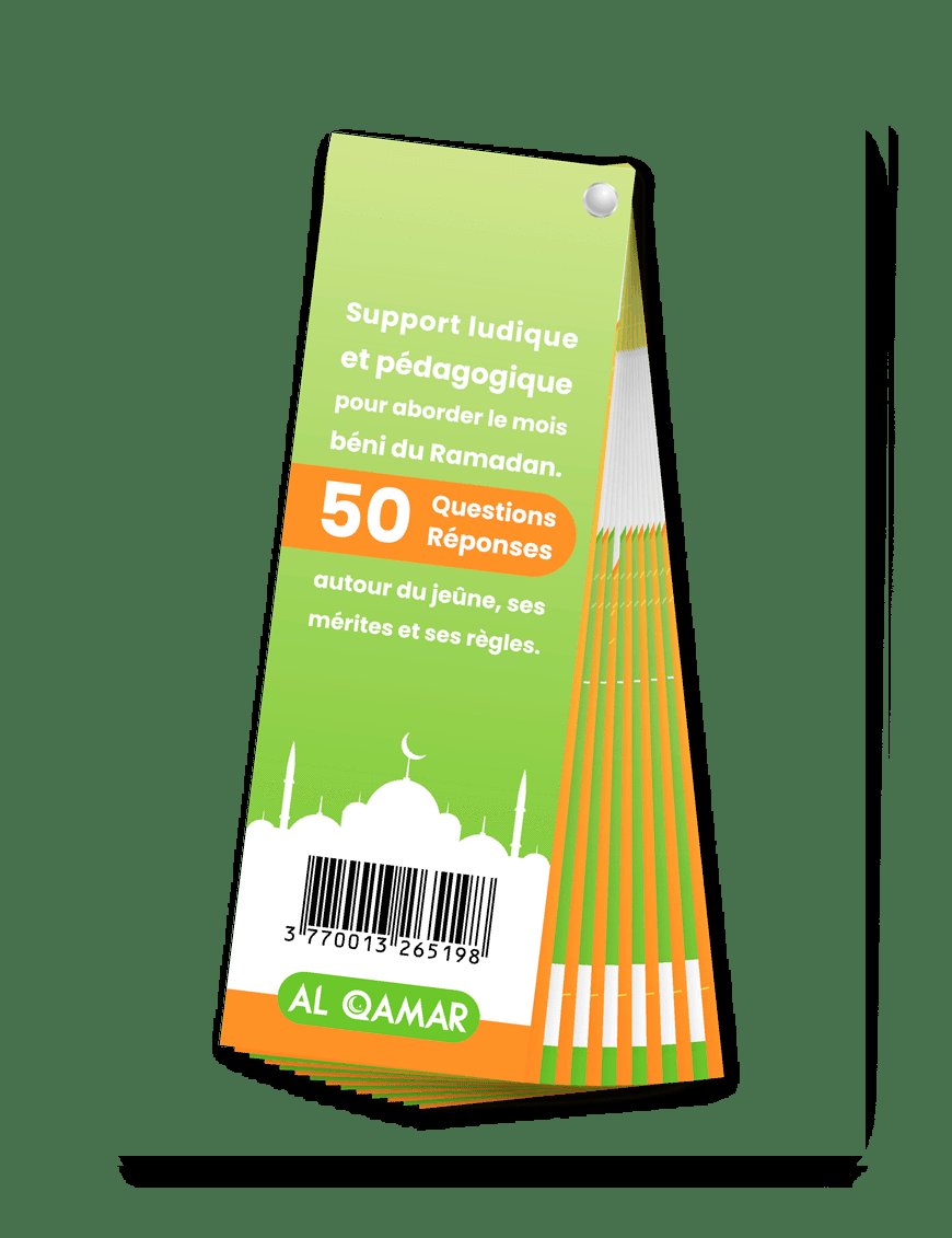 Quiz Spécial Ramadan - 50 Questions & Réponses - Al Qamar - Éditions Al-Qamar Al-Qamar Jeu Islam 9782490681242 Librairie Musulmane Al-imen