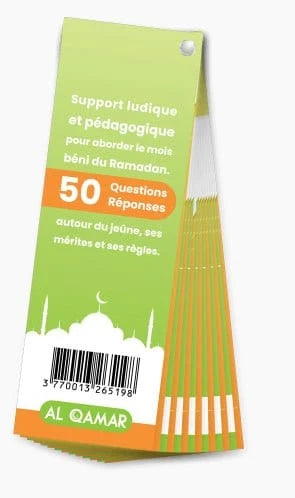 Quiz Spécial Ramadan (50 Questions- Réponses) Al-Qamar Jeu Islam 9782490681242 Librairie Musulmane Al-imen