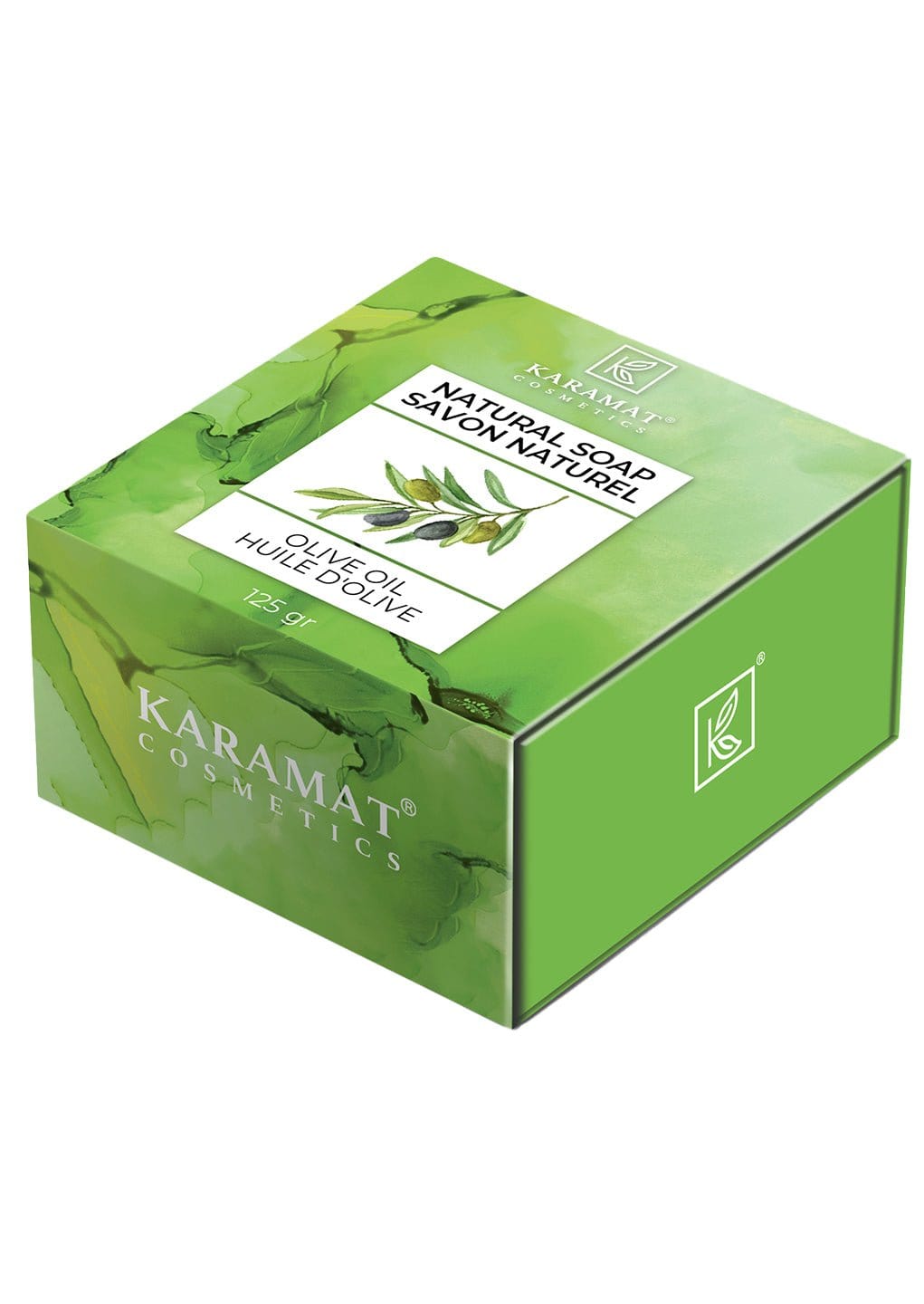 Savon naturel à l’huile d’olive 125gr - Karamat Cosmetics Karamat Collection Pour le Corps 7122214542718 Librairie Musulmane Al-imen