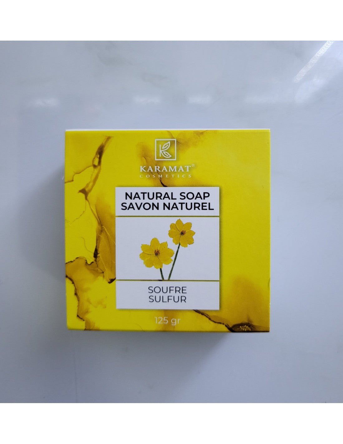 Savon naturel au Soufre 125g - Karamat Collection Al - imen