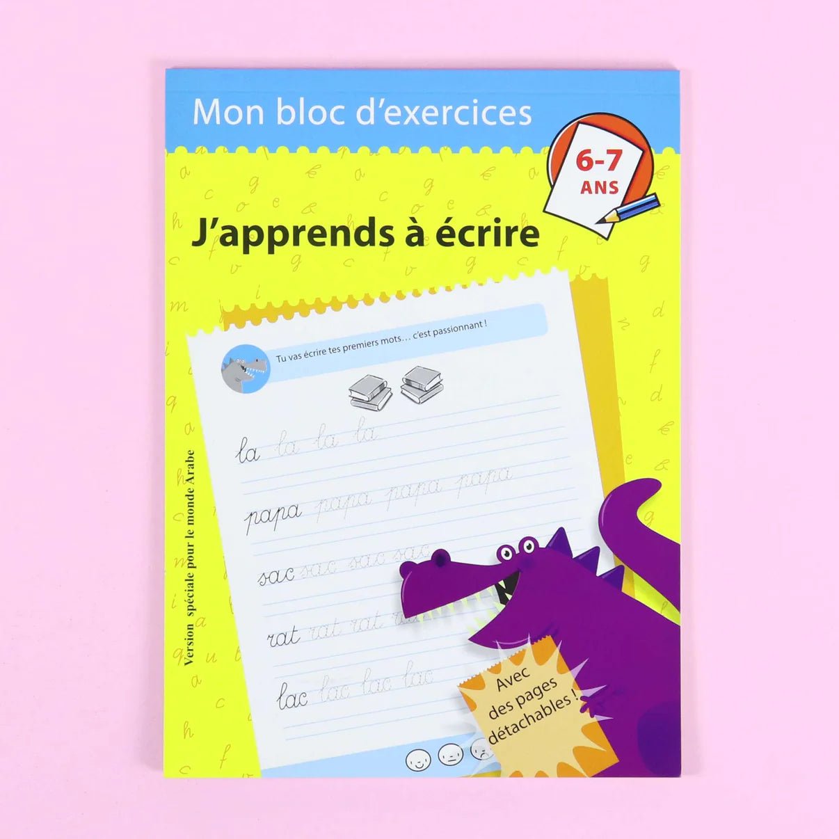 Série Ballon: J'apprends à écrire (6 - 7 ans) | Mon bloc d'exercices Al - imen