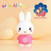 Alilou en Rose Le petit Lapinou Mouslim - Jouet / Veilleuse Ludo-éducatif pour enfants musulmans